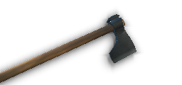 Square Bit Two Handed Axe